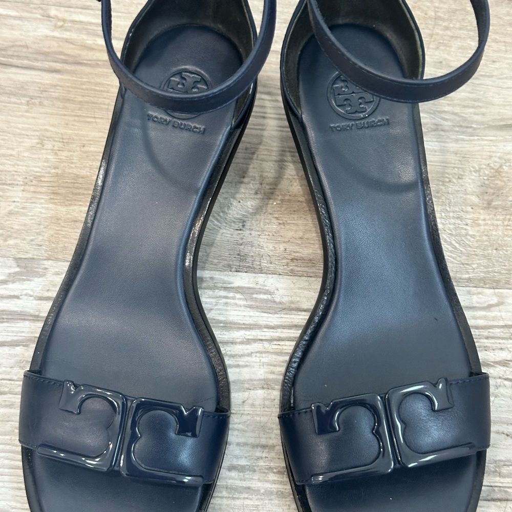 Tory Burch Women's Dark Blue Sandals